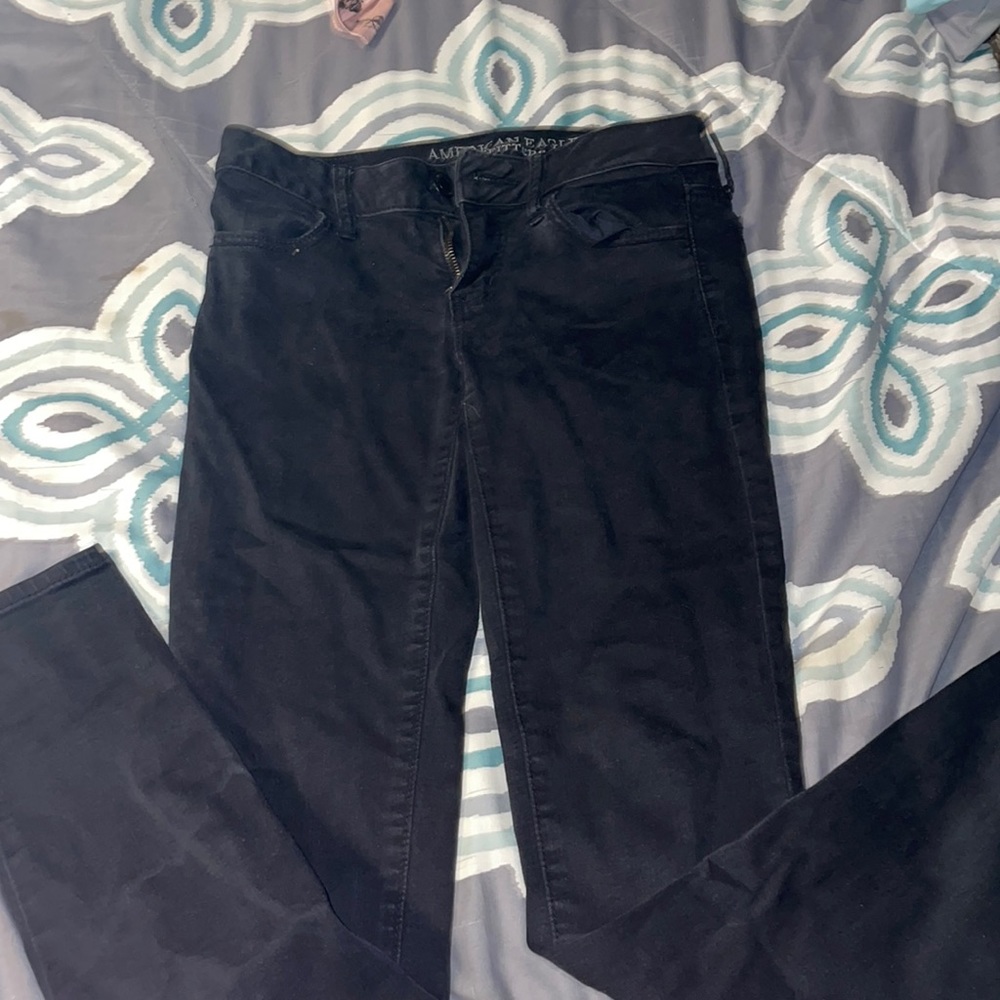 ae mid rise jeggings